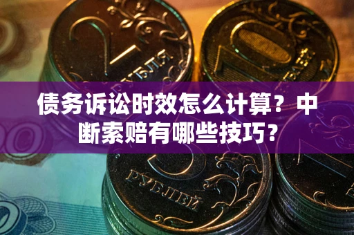 武汉债务诉讼时效怎么计算？中断索赔有哪些技巧？