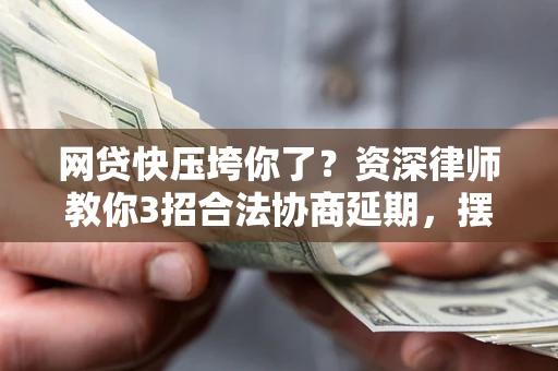 武汉网贷快压垮你了？资深律师教你3招合法协商延期，摆脱暴力催收！