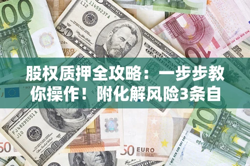武汉股权质押全攻略：一步步教你操作！附化解风险3条自救法则