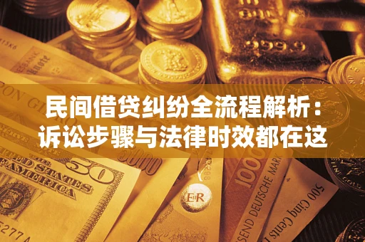 武汉民间借贷纠纷全流程解析：诉讼步骤与法律时效都在这儿了